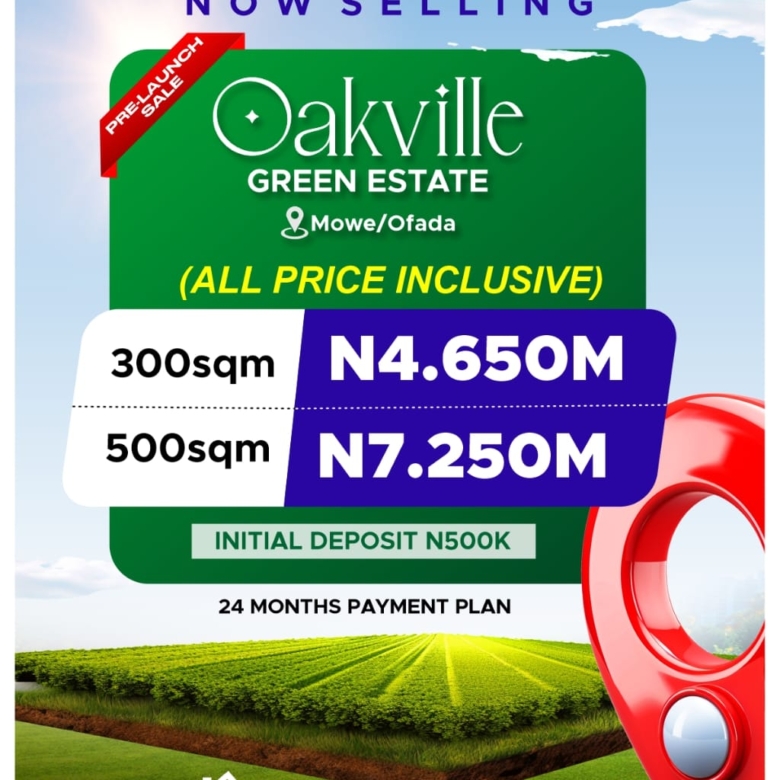 Oak Ville All Inclusive Land Prices